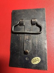Vintage Budweiser Belt Buckle Copper Tone Anheuser Bush