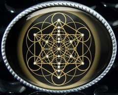 Metatron&rsquo;s Cube Belt Buckle – Sacred Geometry Esoteric Handmade Buckle – 39