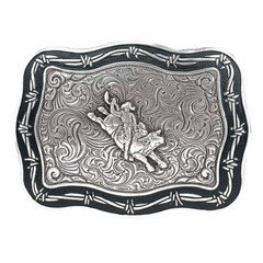 Crumrine Men&rsquo;s Vintage Bull Rider Barbwire Buckle 38028
