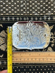 Western Buckle Gold Black Silver Guns 2nd Amend Cowboy 2 »Buckle Hebilla Vaquero