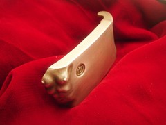 Silver Belt Buckle  » EVE  » Belt not included. ( Silver mate finish )