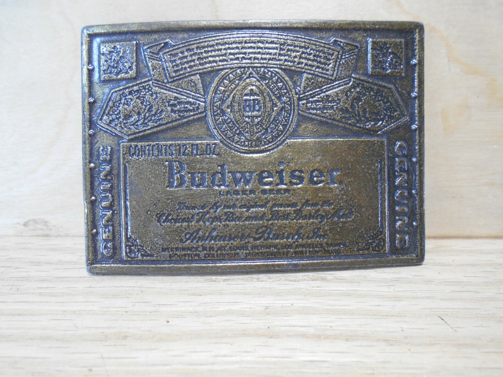 Budweiser Belt Buckle