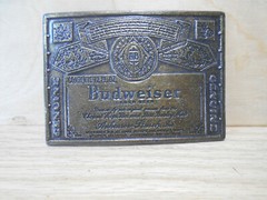 Budweiser Belt Buckle