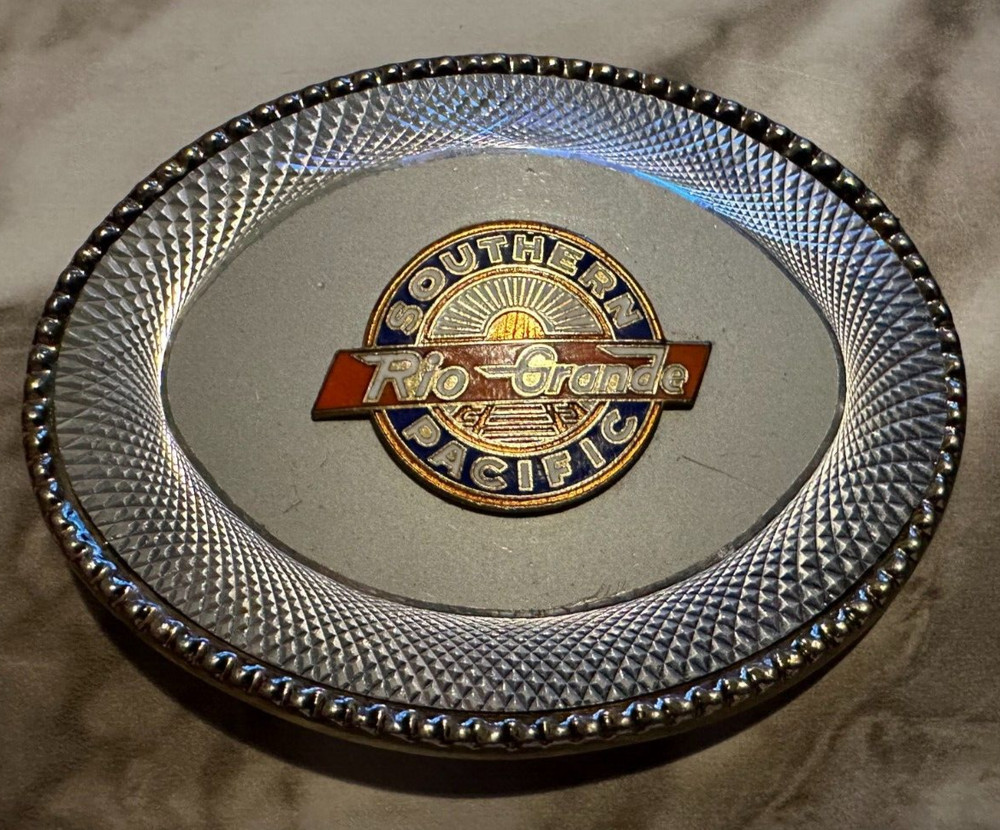 SOUTHERN PACIFIC RIO GRANDE RAILROAD Belt Buckle
