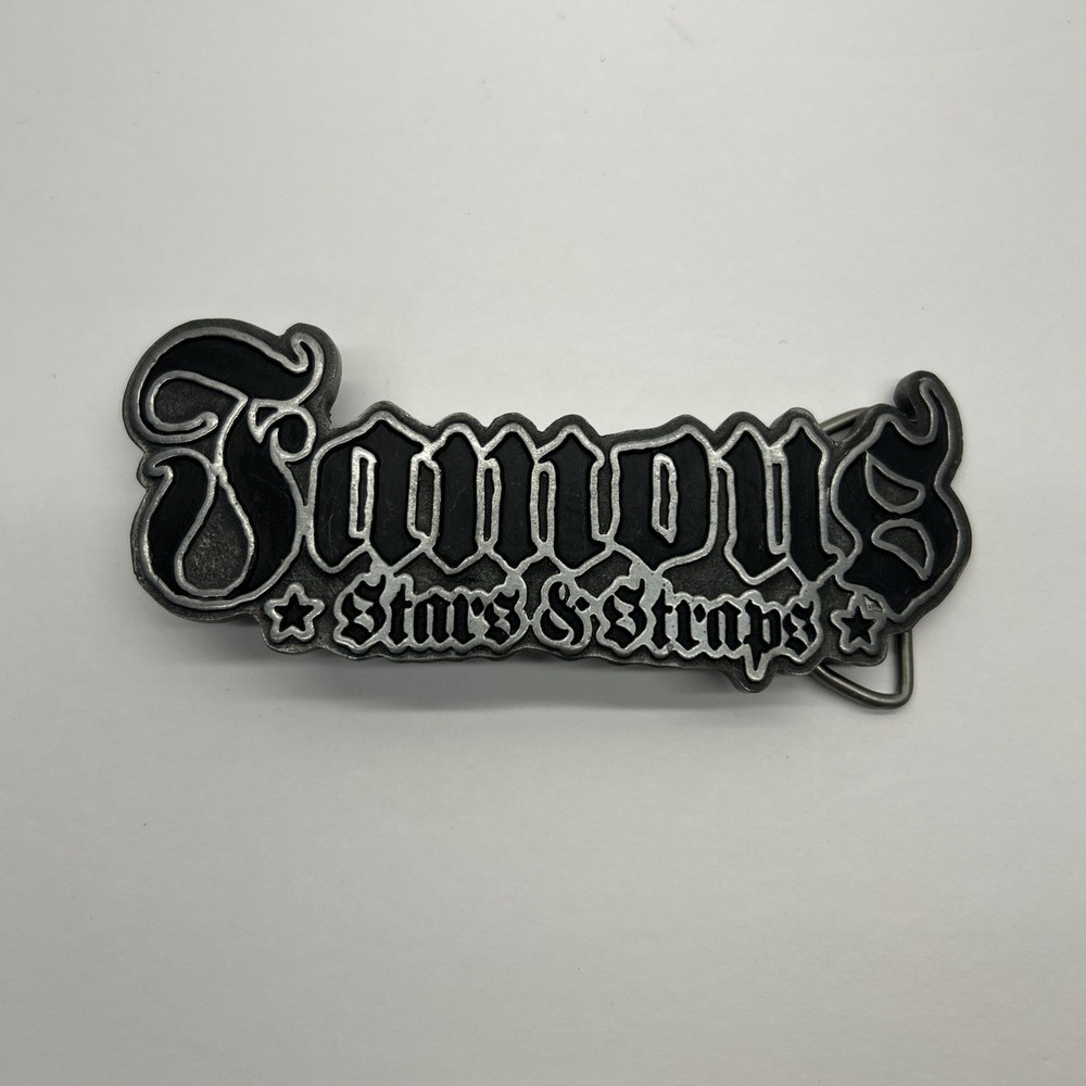 Famous Stars & Straps Belt Buckle – Metal
