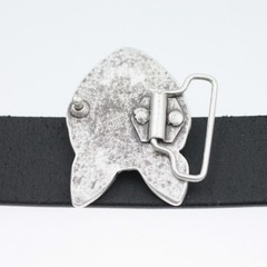 Belt Buckle Silver Dog Dog Werewolf Wolf Fairytale Interchangeable Buckle GS126