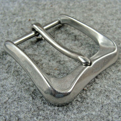 Stainless Steel Pin Belt Buckle Men&rsquo;s Belt Buckles For 1.5&Prime; Belt With Belt Loop