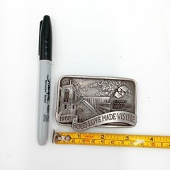 Gods Love Made Visible Belt Buckle Wichita Kansas St Francis Regional Medical