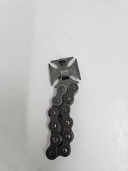 West Coast Choppers Chain Link Belt Buckle Bottle Opener