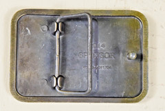 Brass Freedom Is Not Free Commemorative Patriotic Belt Buckle by Sponsor 2014