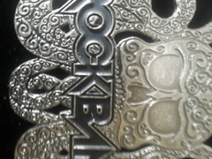 Rock Band Video Game Xbox Skull Metal Belt Buckle New Rock n Roll Rare Gothic