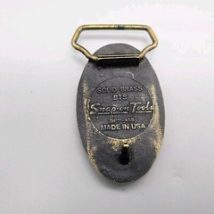 Vintage 1970s Snap-On Tools Company Solid Brass BTS SPP-455 Belt Buckle USA #1