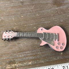 Pink Guitar Belt Buckle Rock Star Music Musicians Guitars Belts & Buckles