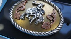 Nocona M&F Western Belt Buckle Saddle Bronc Rider 37014