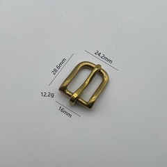 Solid Brass Buckle Handbag Buckle Luggage Fastener Buckle 16/25/30/33mm