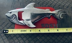 Shark Belt Buckle•BOTTLE OPENER•ITSUS•VINTAGE