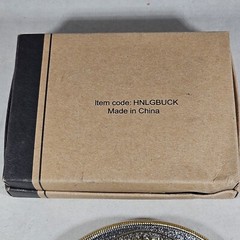 North American Hunting Club Life Member Belt Buckle with Box