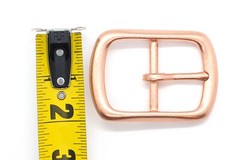 Solid Brass Center Bar Heavy Duty Belt Buckle – Fits 1.5&Prime; (38mm) Belts