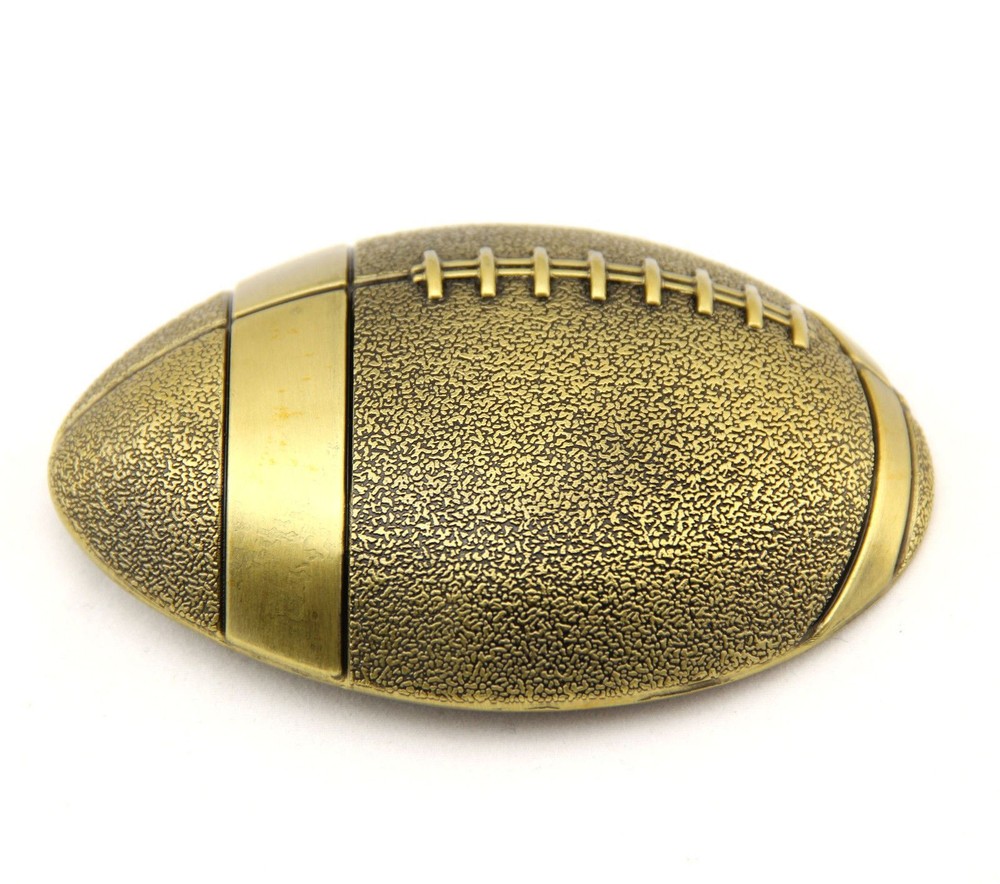 Bronze Football Metal Fashion Belt Buckle