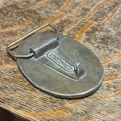 CDC Metalworks Nebraska 1867 State Oval Western Belt Buckle