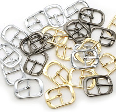 30Pcs Single Prong Buckles, Center Bar Belt Buckles Single Prong Strap Buckles,