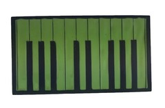 Piano Belt Buckle Musician Good Pianist Green Black Keyboard Unisex New Color