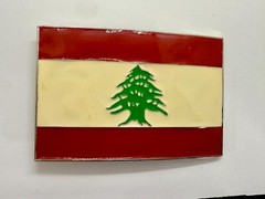 Lebanon Lebanese Liban National Flags Middle East Flag Belt Buckle