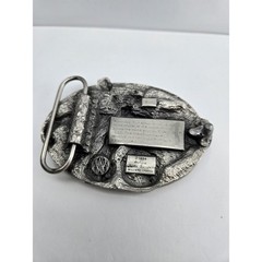 Vintage 80s Pewter Music City USA Nashville Made by Siskiyou Buckle Co. Inc 1984