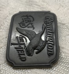 Remington Arms Co First in the Field Canadian Goose 1980 Belt Buckle Vintage