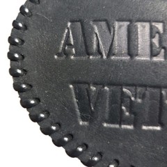 Proud American Veteran Belt Buckle Black Leather Patriotic USA Eagle Mens
