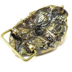 Belt buckle « Cerberus », Animal buckle,Three headed dog, Hell dog, monster dog