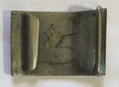 Vintage Belt Buckle Unknown Era Some Sort Of Mason Or Military Civil War???