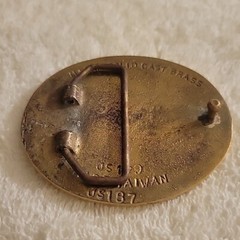 Super-Jeep 4-Wheel Drive Fun-Mobile 1970s Solid Brass Vintage Belt Buckle