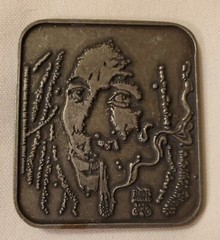 Bob Marley Belt Buckle 3.5&Prime;×3&Prime;