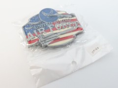 US Air Force USA Flag Jets Enameled Metal Belt Buckle New