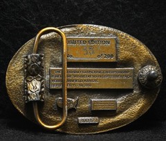 WK19153 VINTAGE 2010 **WALNUT VALLEY FESTIVAL** BLUEGRASS MUSIC MENS BELT BUCKLE