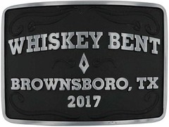 Montana Silversmiths Attitude Official Licensed Whiskey Bent Western Belt Buckle