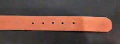 VINTAGE BEECH NUT TOBACCO LOGO BUCKLE LDL MARK W/LEATHER BELT MENS SZ 33 GVC