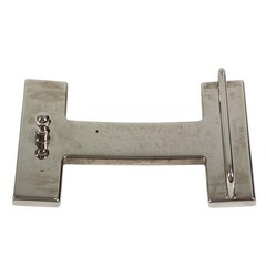 Hermes H Belt Logo Buckle Only Metal Silver