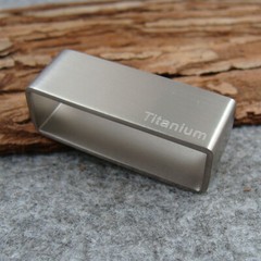 33/35/38mm Titanium Anti-allergy Belt Loop For Belt Buckles Fit Belt Belt Loops
