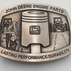 Vintage 1994 John Deere Engine Parts Limited Edition Belt Buckle 1281/2000