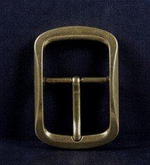 Antique Brass Classic Pin Buckle for Leather Belt Replacement Fit 40mm Strap