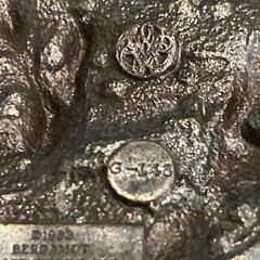 Vintage Bergamot Deer Belt Buckle 1984 #G-146 Color Glossy 1983 Made In USA