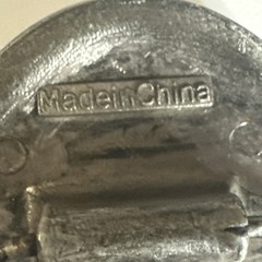 Vintage large metal Bottle Opener / belt buckle DRUNK