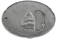 Men Women Silver Metal Belt Buckle Hollywood Fireball Ministry Rock & Roll Band