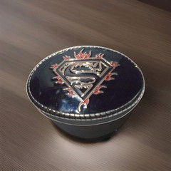 SUPERMAN FLAME LOGO STYLE BELT BUCKLE-SEE PICTURES