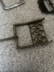 Mixed Belt Buckle Lot Of 7 Vintage MCM pre-owned men&rsquo;s belt buckles Levi’s