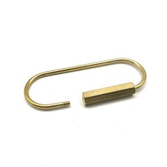 O Shape Brass Wired Key Chain Holder lot