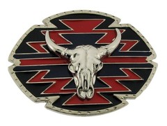Texas Longhorn Bull Belt Buckles Mens Gold Silver Metal Western Cowgirl Cowboy