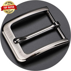 1.5 Inches (38-40 Mm) Belt Buckle Single Prong Square Replacement Buckle for Men